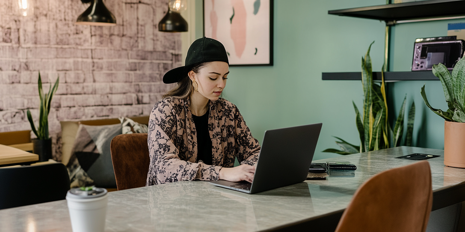 How To Do Payroll In Hawaii - woman in a black cap working