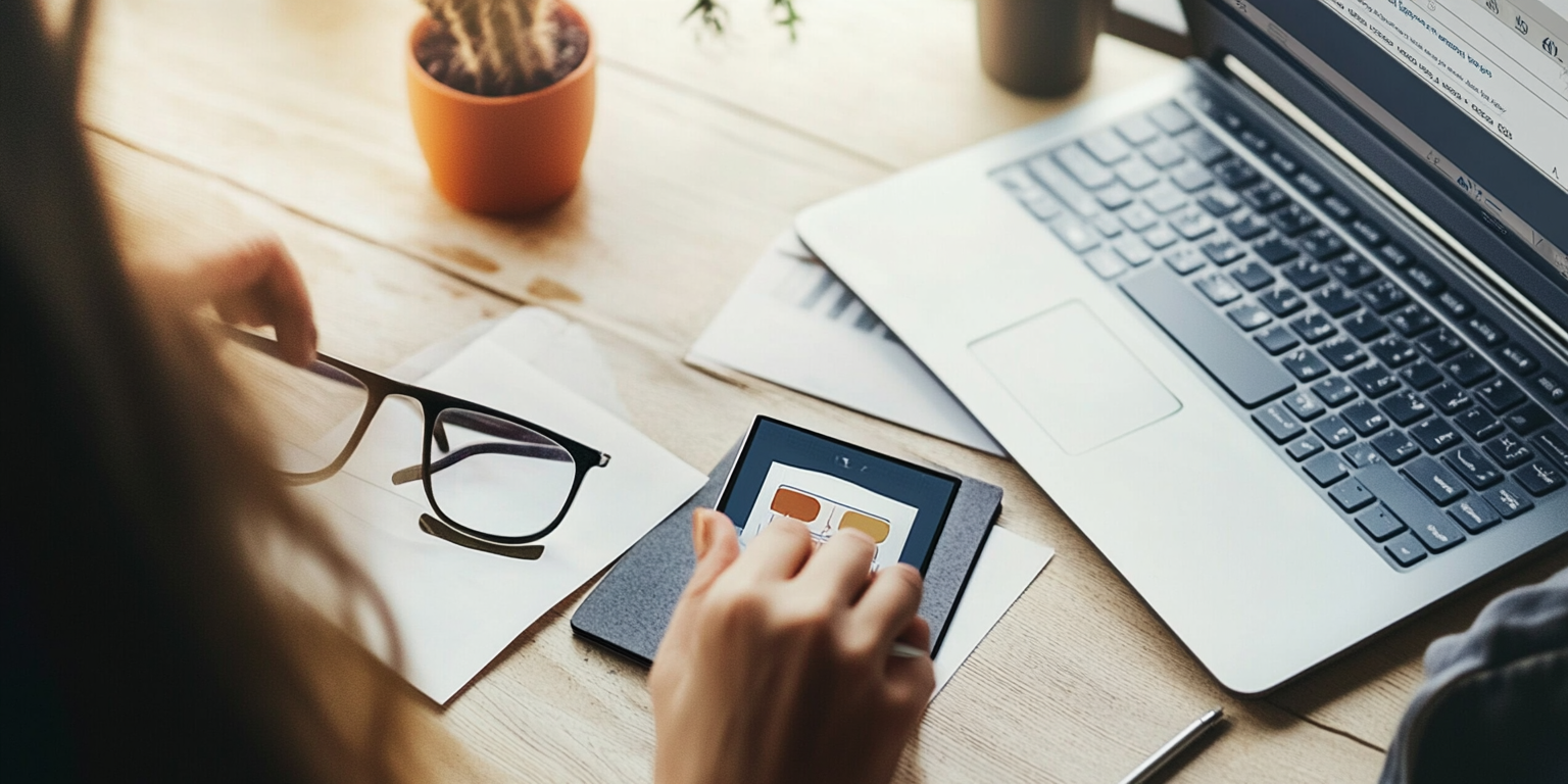 How To Do Payroll In Indiana - eyeglassess and laptop on a table